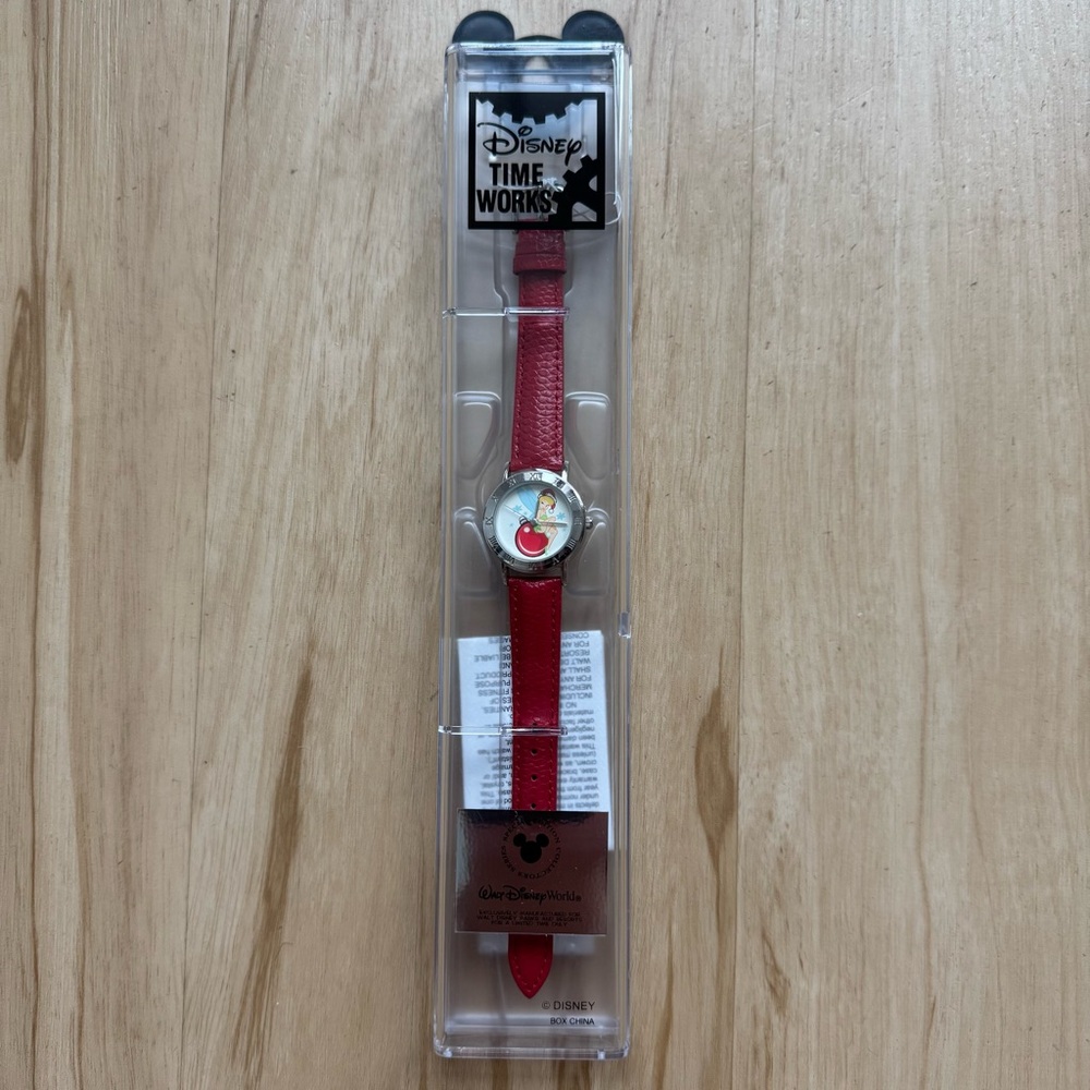 Disney Time Works Special Edition Holiday Tinkerbell Watch